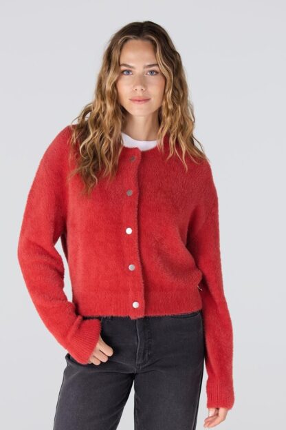 Cloe W25 Plush Vest | Rood