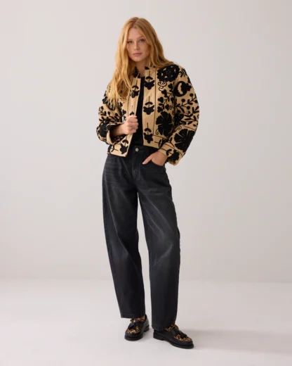 1s1254-12296 Reversible Jasje Suzani Beige - Afbeelding 2