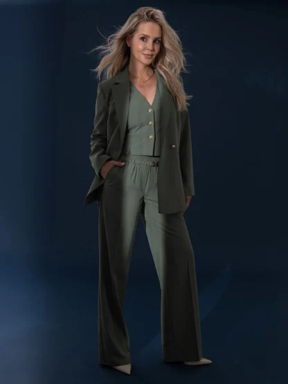 FH 2-738 2505 Jenny Pants Ash Green