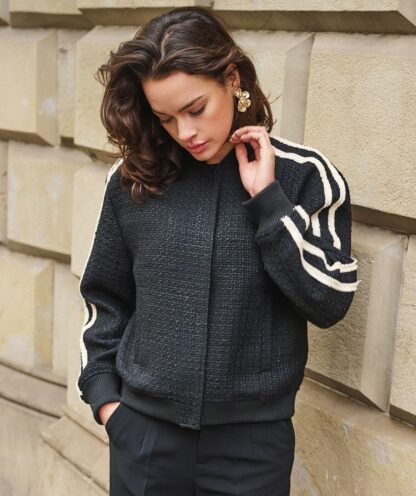 F25.37528 Jacket Bomber Black