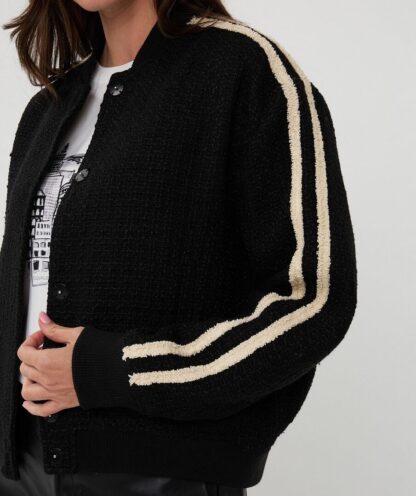 F25.37528 Jacket Bomber Black - Afbeelding 3
