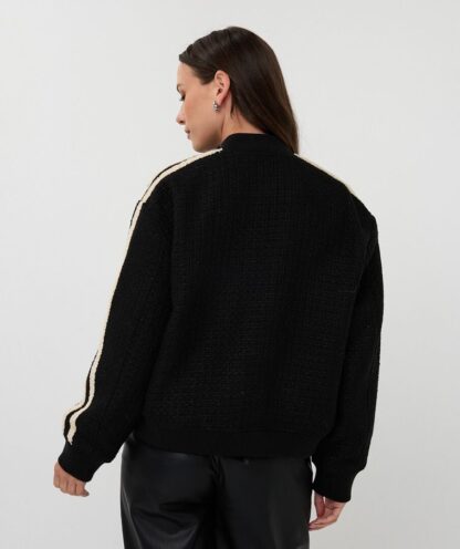 F25.37528 Jacket Bomber Black - Afbeelding 2