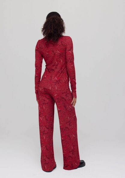Harper & Yve Broek Jane Red AW25T101 - Afbeelding 3