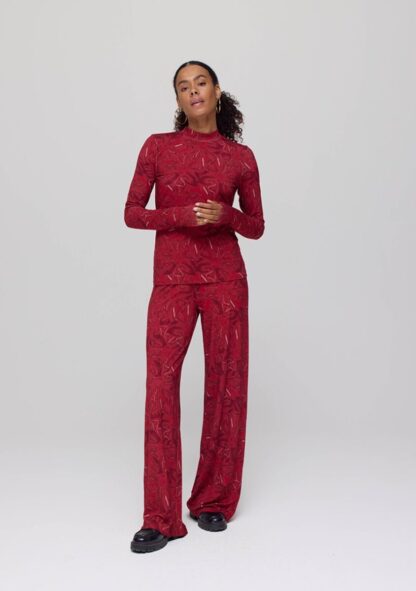 Harper & Yve Top Jane Red  AW25T504 - Afbeelding 4
