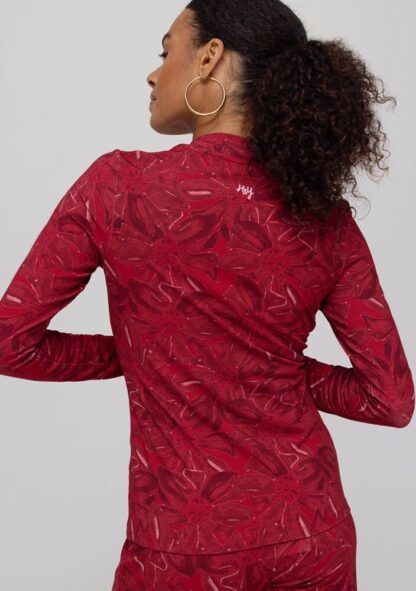 Harper & Yve Top Jane Red  AW25T504 - Afbeelding 3