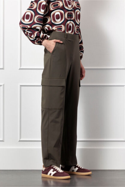 13170 Carlijn cargo trousers - new army - Afbeelding 4