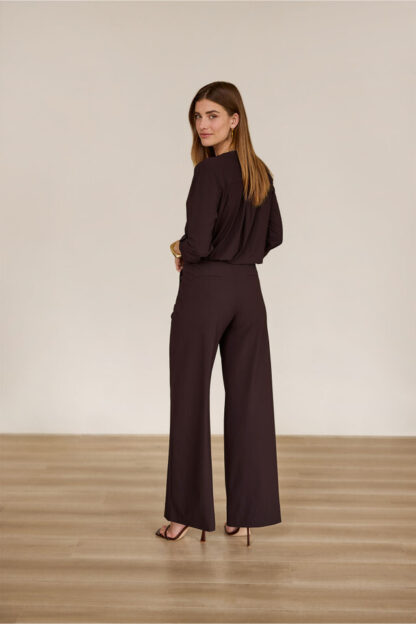 94842 Evi blouse - espresso - Afbeelding 2
