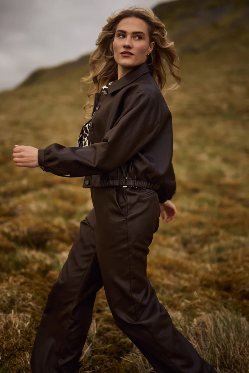 NKF13026 Fiene Jacket | Dark Chocolate - Afbeelding 4