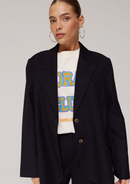 Harper & Yve Blazer Anna Vintage Blue  AW25N218 - Afbeelding 3