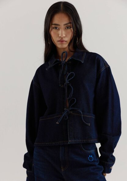 Harper & Yve Jacket Wally Dark Blue AW25R201