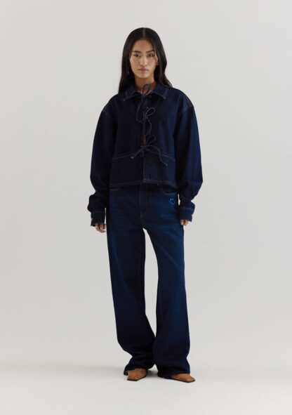 Harper & Yve Jacket Wally Dark Blue AW25R201 - Afbeelding 4