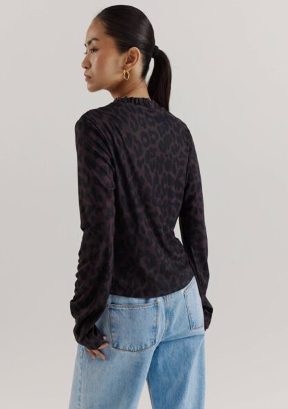Harper & Yve Blouse Lionne Dark Lexie AW25P619 - Afbeelding 3