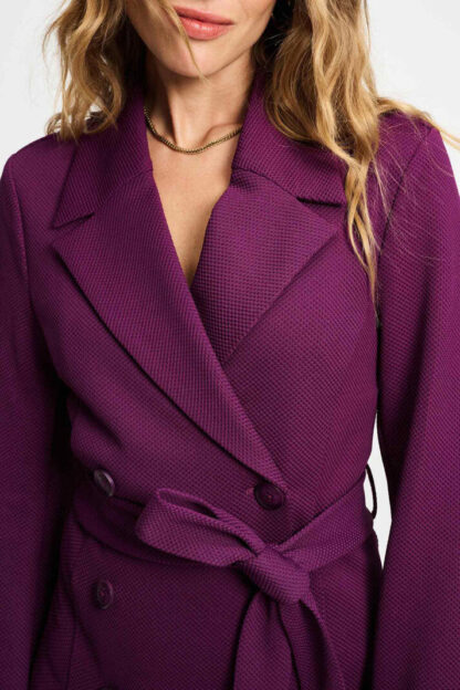 SP9346 DRESS - Plum - Afbeelding 4