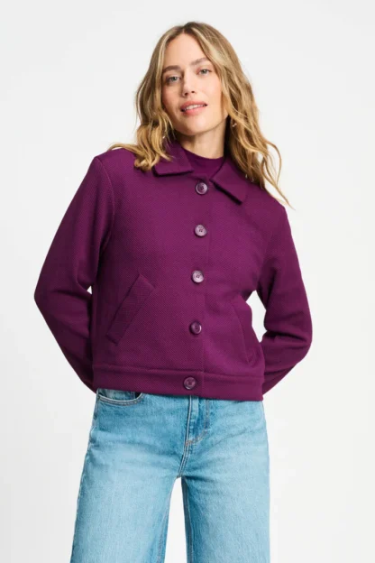 SP9369 JACKET - Iris Plum - Afbeelding 2
