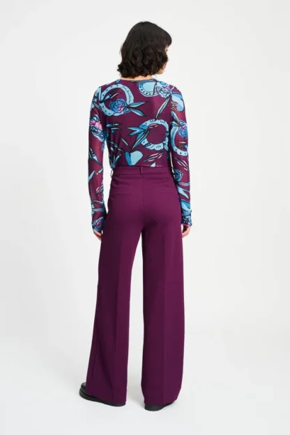 SP9351 PANTS - Lara Plum - Afbeelding 4