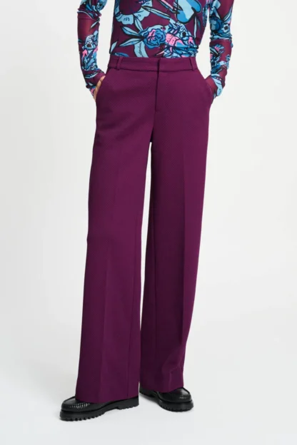 SP9351 PANTS - Lara Plum - Afbeelding 2