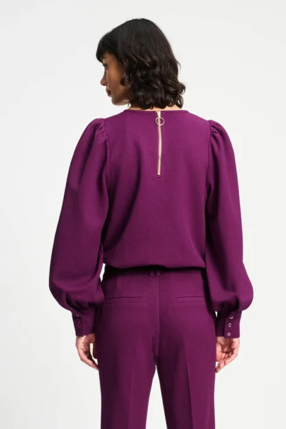 SP9331 TOP - Kae Plum - Afbeelding 4