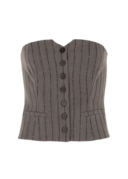 Freebird Gisele Gilet Grijs - Afbeelding 4