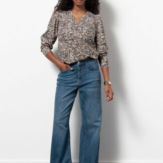 13433 - Valdis animal top - black/kit