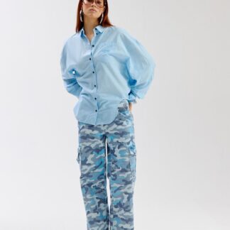 Harper & Yve Blouse Melina Blue Stripe SS6C600