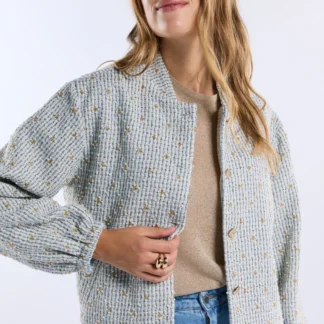 Freebird Lola Jas Wit/Blauw