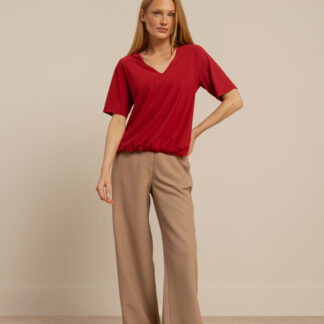 13657 - Vicky top - ruby red