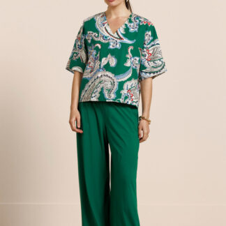 13733 Grace trousers - grass green