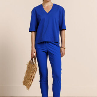 13782 Startup summer trousers - electric blue