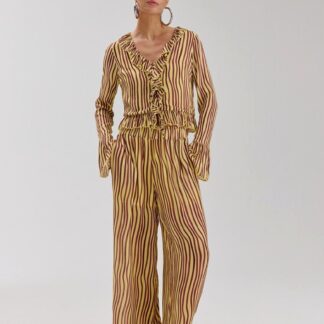 Harper & Yve Broek Riley Stripe HS6P105