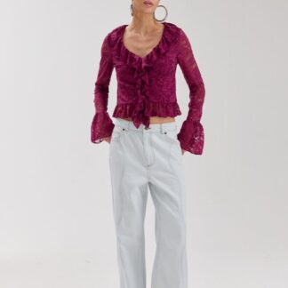 Harper & Yve Blouse Jaden Cassis HS6P606