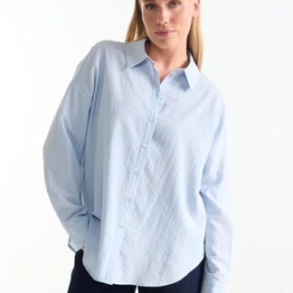 Jansen Amy W26 Blouse Lichtblauw