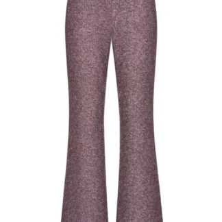 7853 Broek Flair Lano Lurex Burgundy