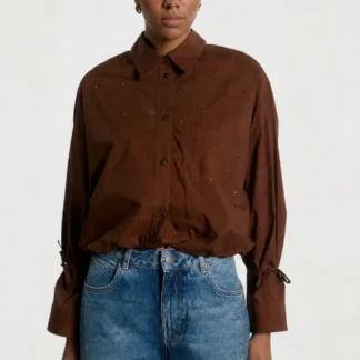 Aaiko Mikkie blouse Brown