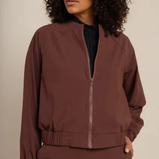 14075 Mayfe bomber jacket - chestnut