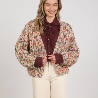 NKF05041 Lynn Cardigan Sand
