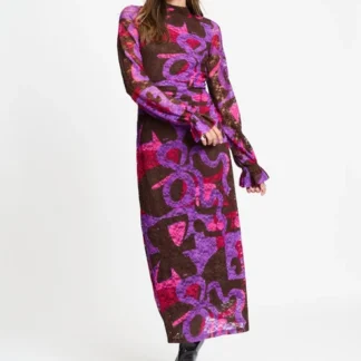 SP9743 DRESS - Anna Colourful Bows