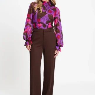 SP9754 PANTS - Lara Chocolate Brown