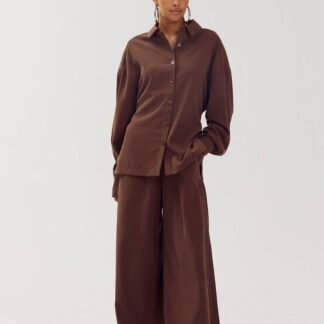 Harper & Yve Blouse Helena AW6P600 Hot Fudge
