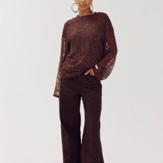 Harper & Yve T-Shirt Elana AW6P615 Bruin
