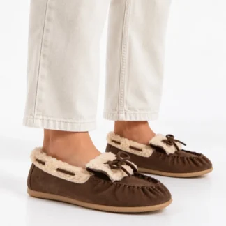 DWRS Lana Suede Dark Brown/Beige
