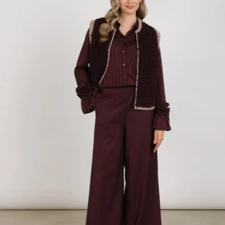 NKF09059 Lieve Pants Cherry
