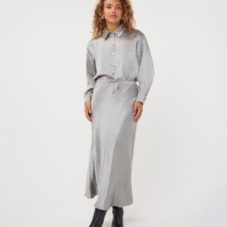 F26.05547 Skirt Acetate Light Grey