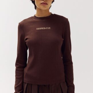 Harper & Yve T-Shirt Cammy DW6P612 Chocolate
