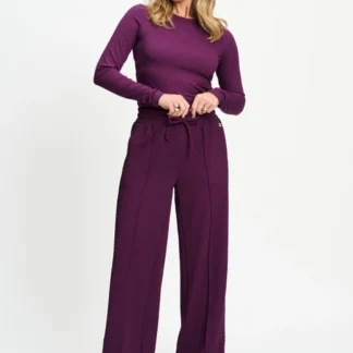 SP9848 PANTS - Leah Dark Plum